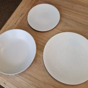 Juego de 6 platos llanos